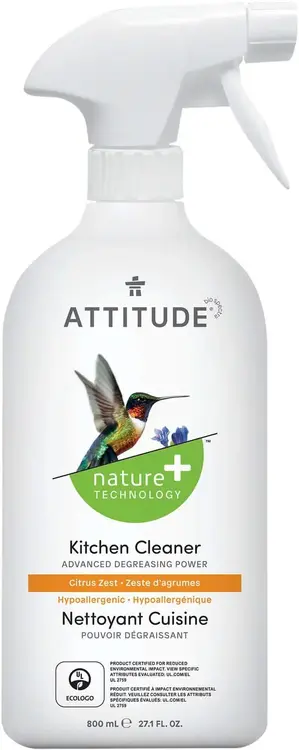 Attitude Kitchen Cleaner Citrus Zest очиститель для кухонных поверхностей (800 мл)