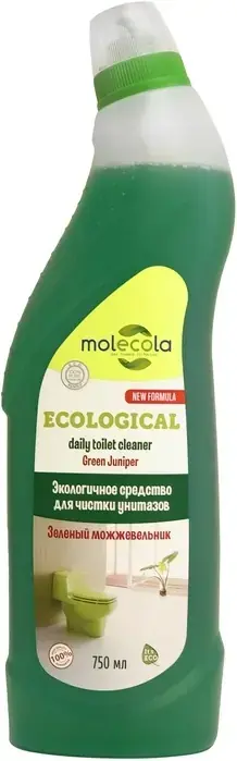 Molecola Ecological Daily Toilet Cleaner Green Juniper экологичное средство для чистки унитазов (750 мл)