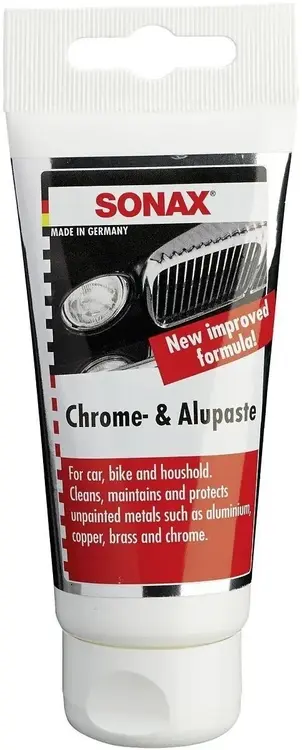 Sonax Chrome & Alupaste паста для хрома и алюминия (75 мл)
