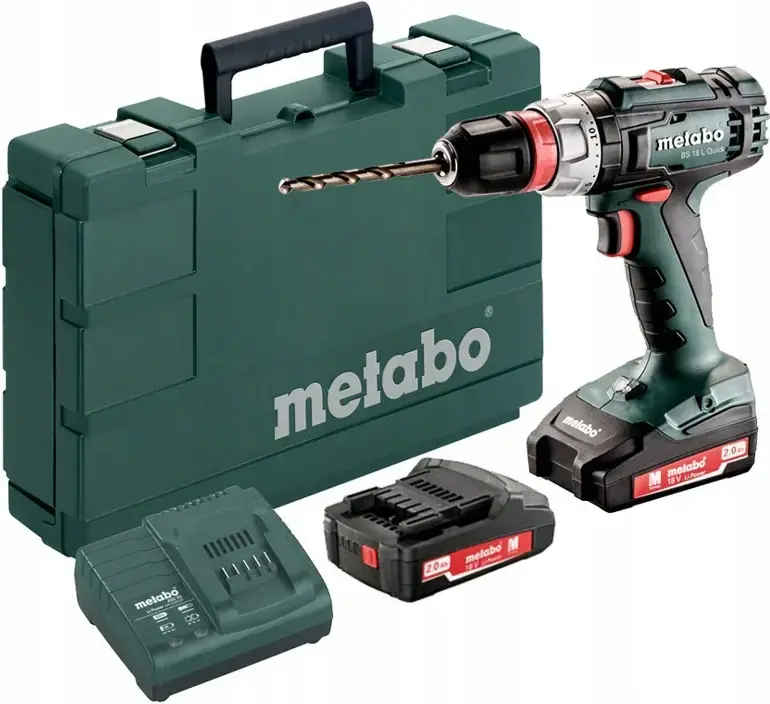 Metabo BS 18 L Quick аккумуляторная дрель-шуруповерт (18 В)