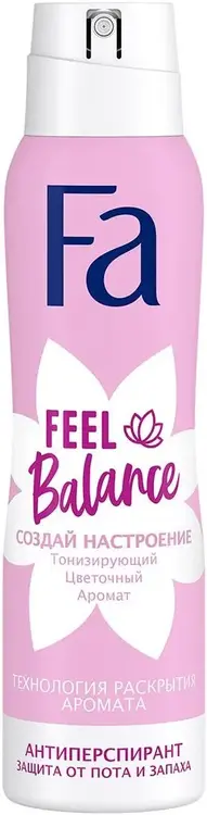 Fa Feel Balance Тонизирующий Цветочный Аромат дезодорант-антиперспирант (150 мл)