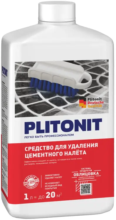 Плитонит средство для удаления цементного налета (1 л)