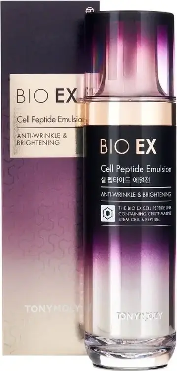 Tony Moly Bio EX Cell Peptide Emulsion эмульсия антивозрастная для лица с пептидами (130 мл)