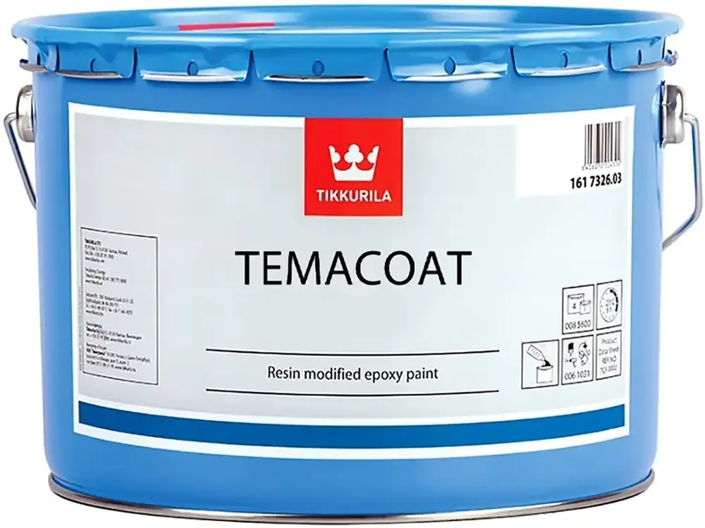 Тиккурила Temacoat GPL-S Primer двухкомпонентная эпоксидная грунтовочная краска (200 л база TVH) белая