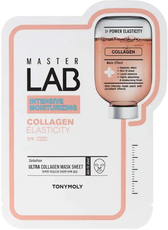 Tony Moly Master Lab Ultra Collagen Mask Sheet маска тканевая для лица с коллагеном (1 тканевая маска)