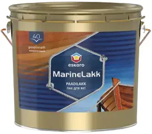 Eskaro Marine Lakk 40 уретан-алкидный лак для яхт (9.5 л)