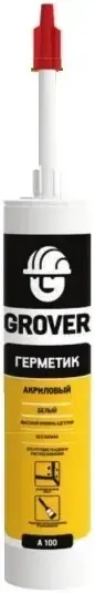 Grover А 100 герметик акриловый (300 мл) белый