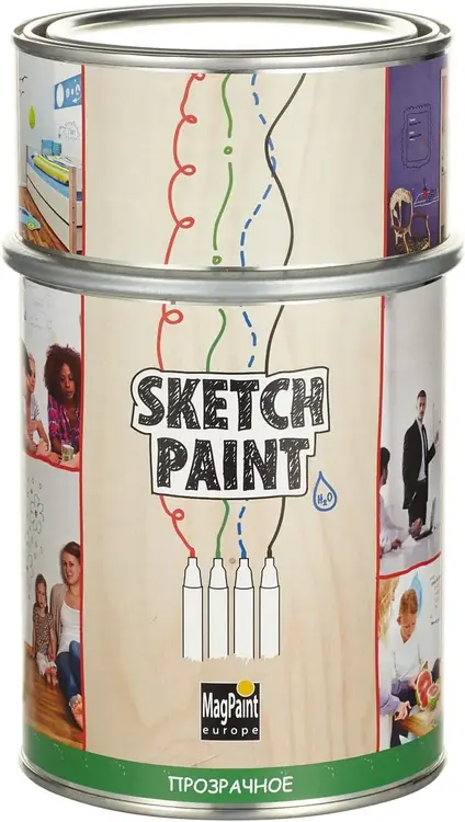 Magpaint Sketchpaint маркерное покрытие (1 л) бесцветное глянцевое