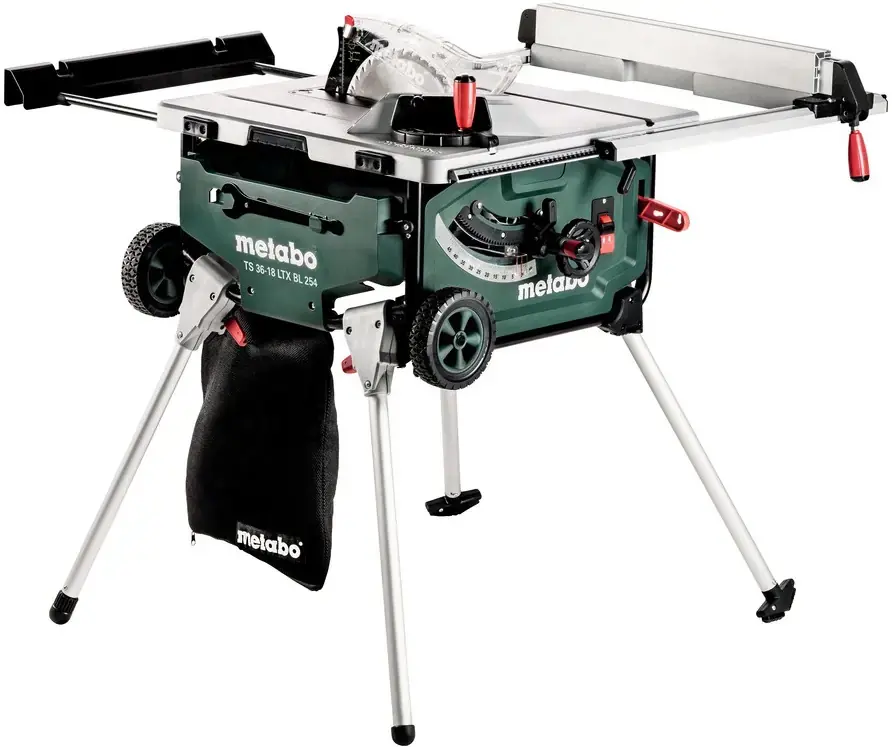 Metabo TS 36 LTX BL 254 дисковая настольная аккумуляторная пила 2100 Вт