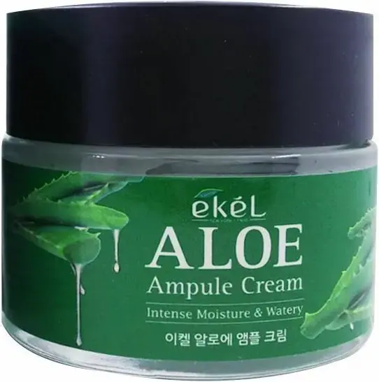 Ekel Aloe Ampule Cream крем ампульный для лица увлажняющий (70 мл)