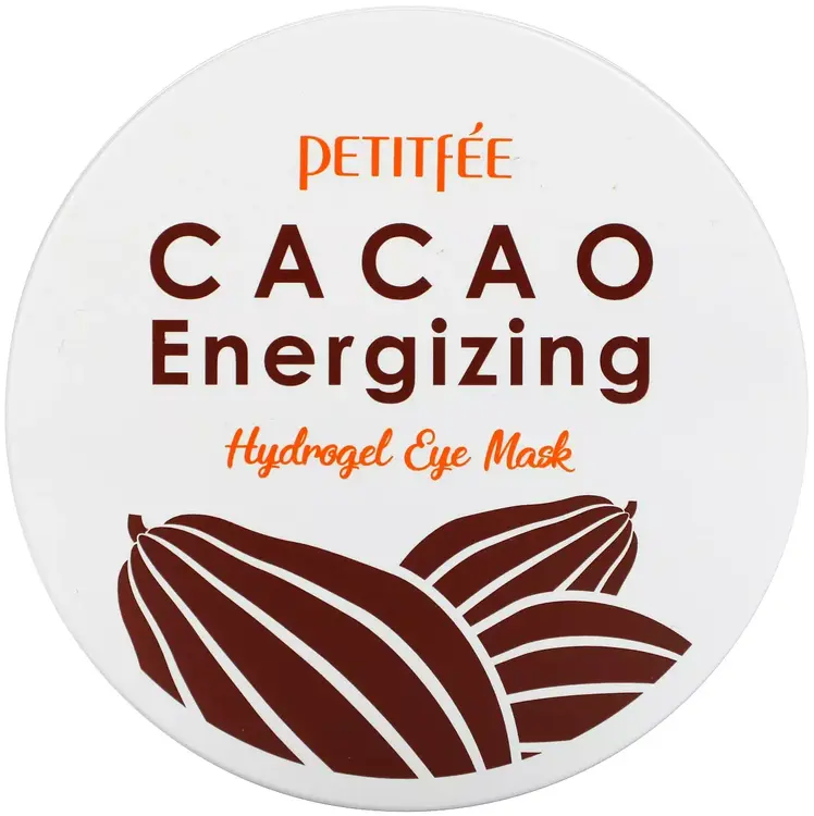 Petitfee Cacao Energizing Hydrogel Eye Mask гидрогелевые патчи для кожи вокруг глаз (60 патчей)