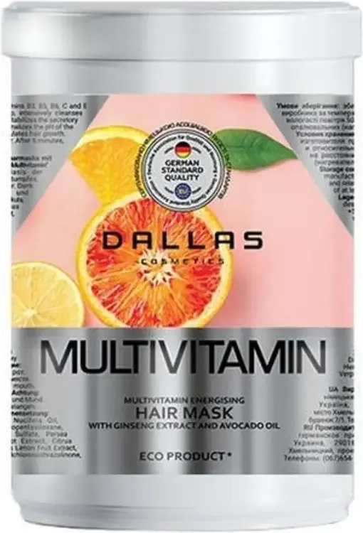 Dallas Multivitamin маска для волос с комплексом мультивитаминов (1 л)