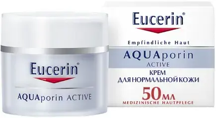 Eucerin Aquaporin Active крем для чувствительной кожи нормального и комбинированного (50 мл)