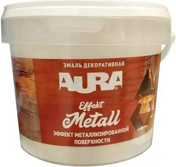 Aura Effekt Metall декоративная эмаль (800 г) золото