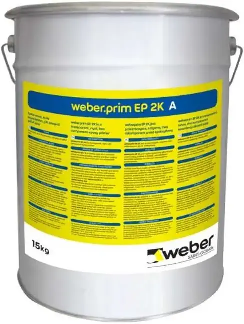 Вебер Ветонит EP2K A эпоксидный грунт на водной основе (15 кг)