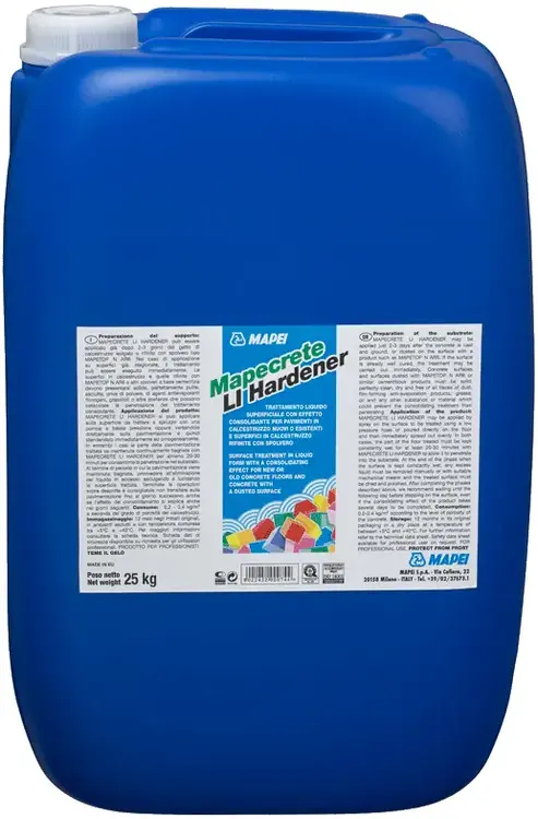 Mapei Mapecrete LI Hardener средство для обработки бетонных поверхностей (25 кг) бесцветное