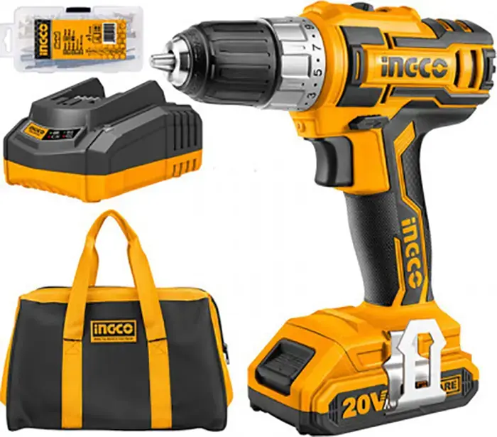 Ingco Industrial CDLI2002 дрель-шуруповерт аккумуляторная (20 В)