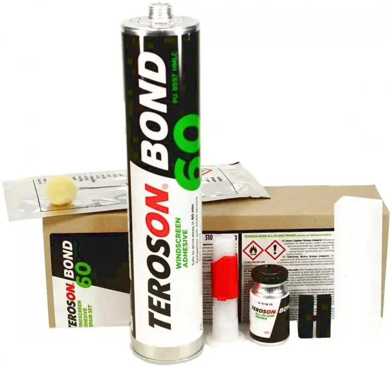 Teroson Bond 60 Set однокомпонентный набор для вклейки стекол (1 набор) черный