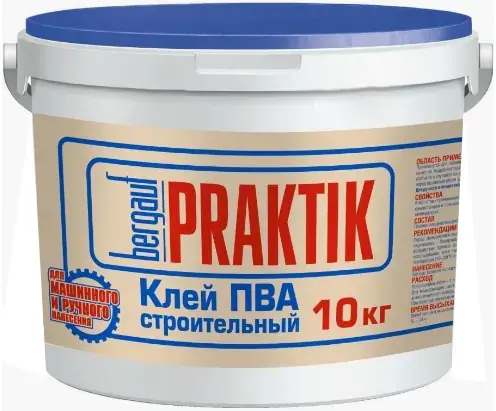 Bergauf Praktik Клей ПВА строительный, 10 кг