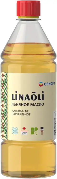 Eskaro Linaoli льняное масло (1 л) желтое