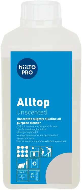 Kiilto Pro Alltop Unscented универсальное моющее средство без ароматических добавок (1 л)