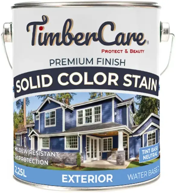 Timberсare Solid Color Stain кроющая пропитка для наружных деревянных поверхностей (2.25 л) бесцветная