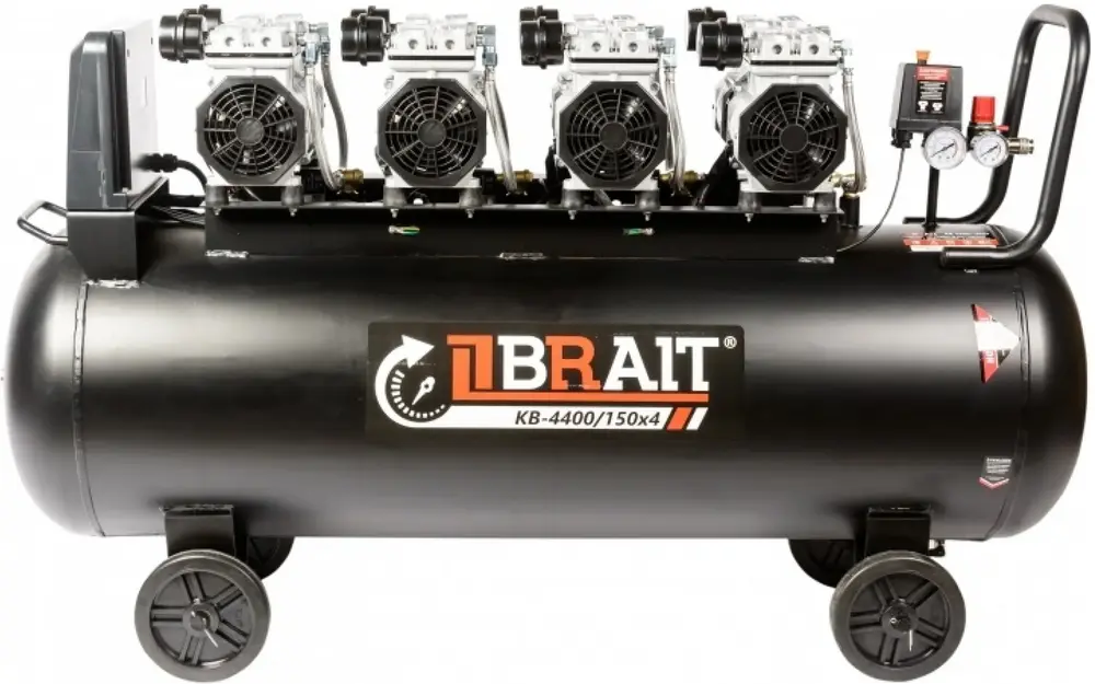 Brait КВ-4400/150Х4 компрессор воздушный (4400 Вт)