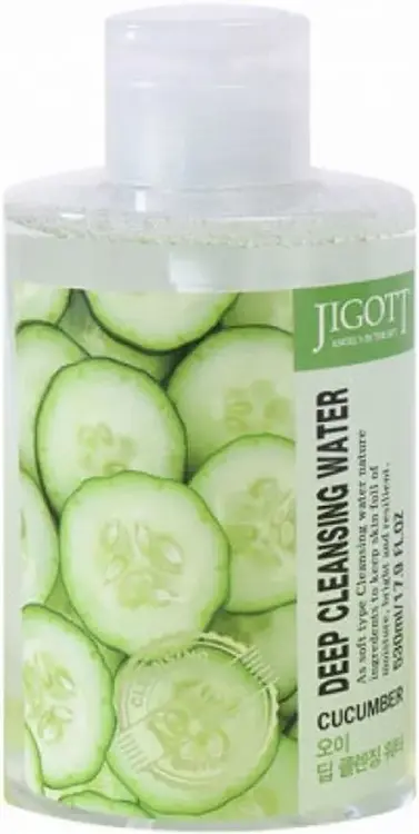Jigott Cucumber вода очищающая с экстрактом огурца (530 мл)