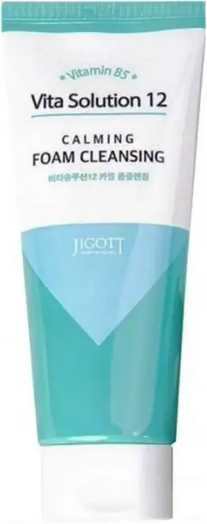 Jigott Vita Solution 12 Calming Foam Cleansing пенка для умывания (180 мл)