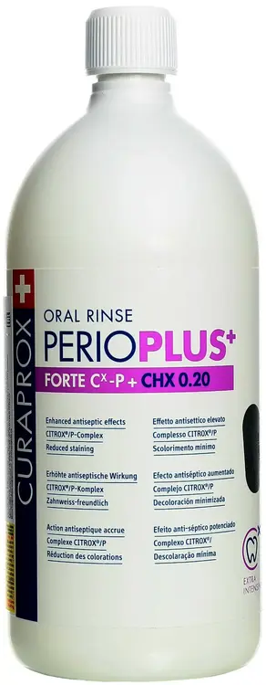 Curaprox Perio Plus Forte 0,20% жидкость-ополаскиватель с содержанием хлоргексидина (900 мл)