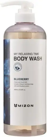Mizon My Relaxing Time Body Wash Blueberry гель для душа (800 мл)