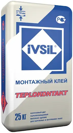 Ивсил Tеplokontakt монтажный клей (25 кг)