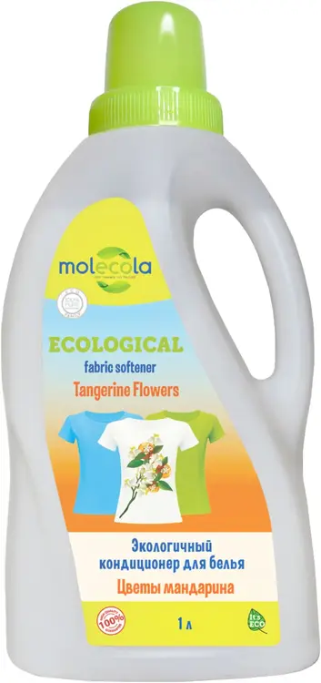 Molecola Ecological Fabric Softener Tangerine Flowers экологичный кондиционер для белья (1 л)