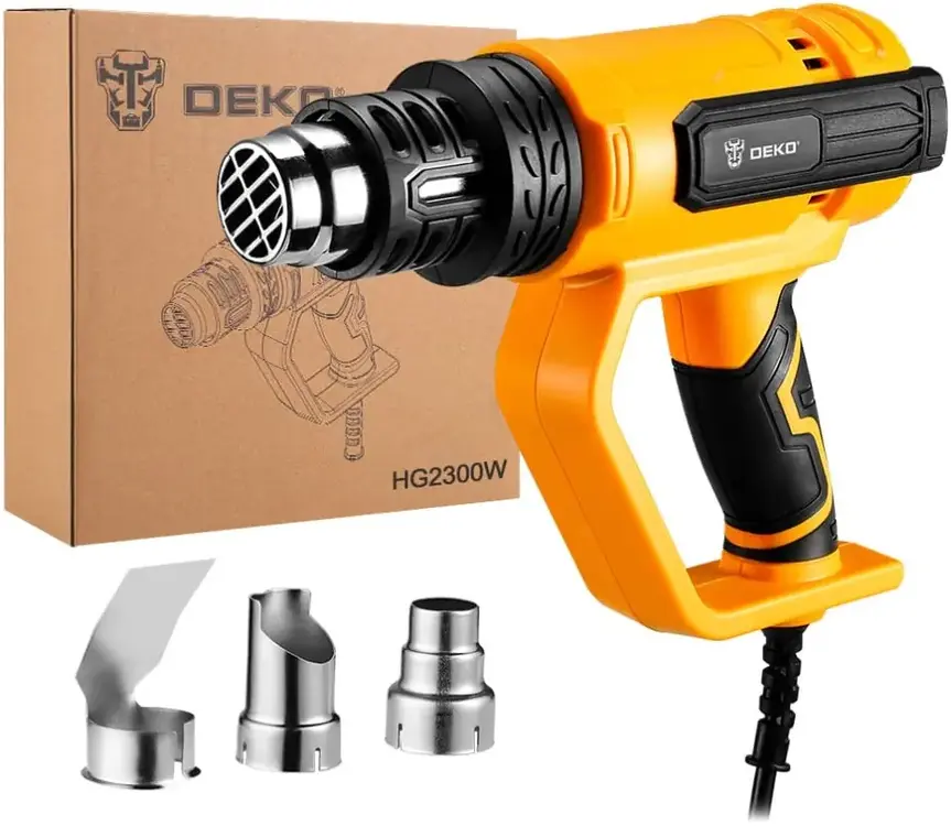 Deko HG2300W фен строительный (2300 Вт) 1 коробка