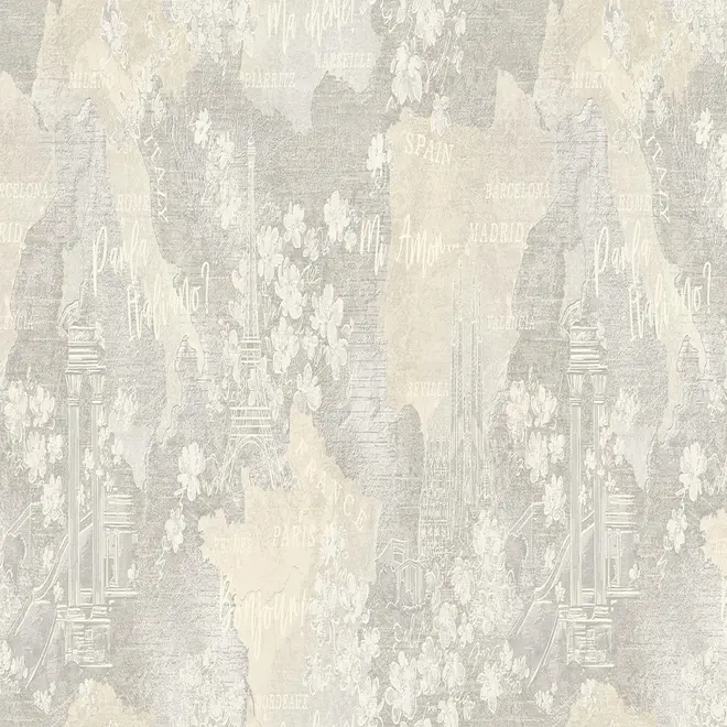 Victoria Stenova Bonjour 888906 обои виниловые на флизелиновой основе