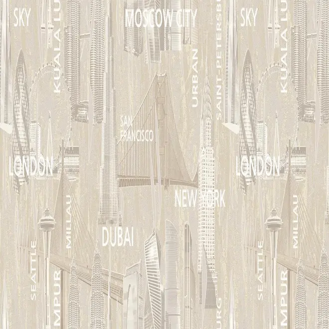 Victoria Stenova Capital 888832 обои виниловые на флизелиновой основе