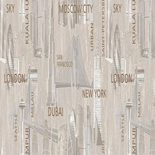 Victoria Stenova Capital 888838 обои виниловые на флизелиновой основе