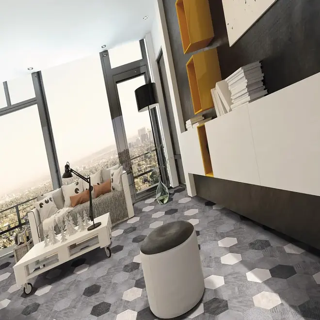 Cir Docklands коллекция Inserto S1 Flowers White 1047606 декор настенный