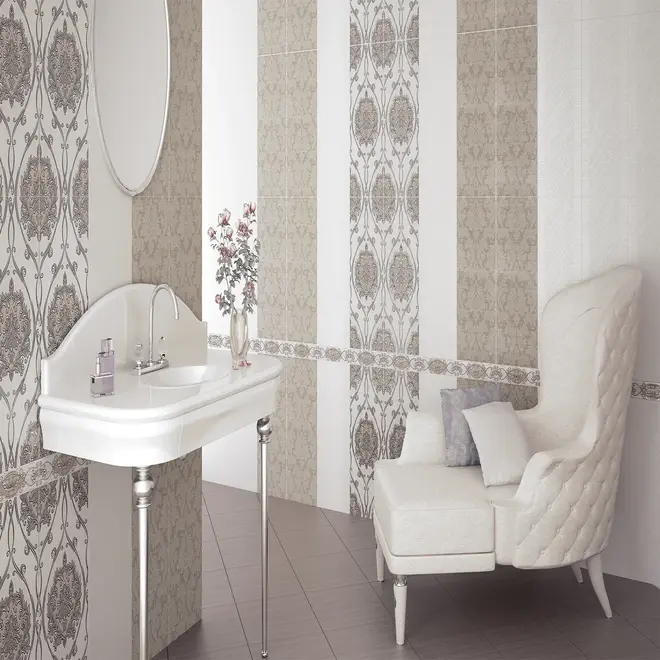 Азори Chateau коллекция Chateau Mocca плитка настенная