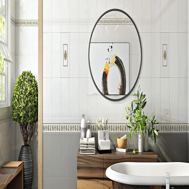 Нефрит-Керамика Мидаль Мидаль 05-01-1-92-03-15-249-0 бордюр (200 мм) 90 мм коричневый