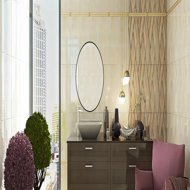 Нефрит-Керамика Салерно Салерно 05-01-1-47-05-11-503-0 бордюр