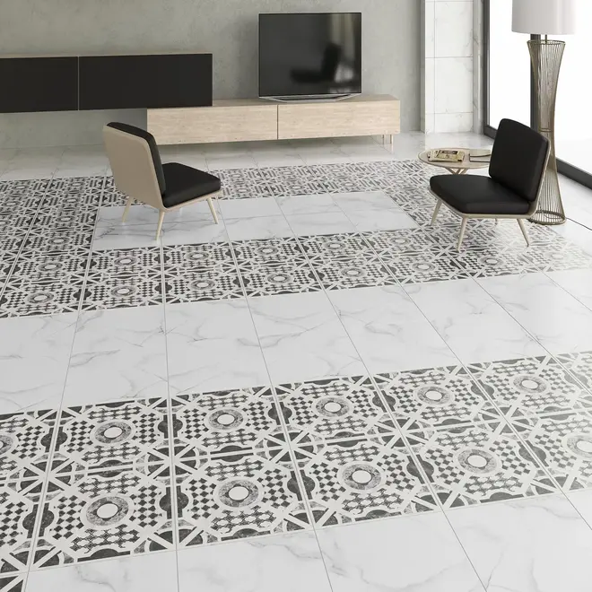 Gracia Ceramica Casa Blanca Casa Blanca White PG 01 керамогранит напольный (600 мм*600 мм)