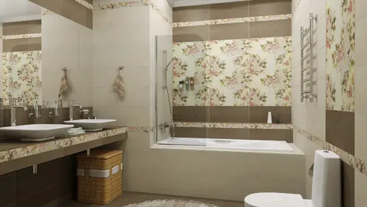 Gracia Ceramica Celesta Celesta Beige Wall 01 плитка настенная (250 мм*600 мм)