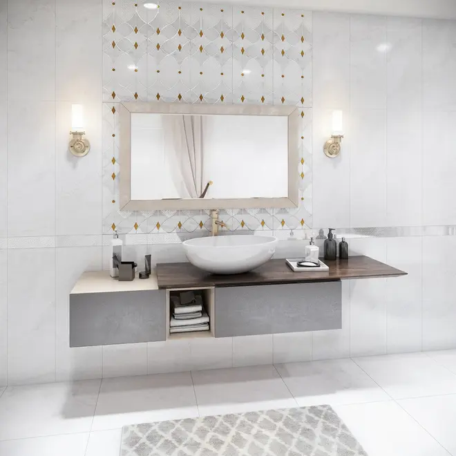 Gracia Ceramica Constance коллекция Constance Grey Light PG 01 керамогранит напольный