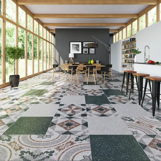 Gracia Ceramica Marmette Marmette Grey PG 01 керамогранит напольный (600 мм*600 мм)