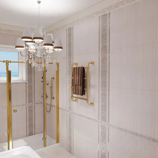 Gracia Ceramica Vivien Vivien Beige Wall 02 плитка настенная (250 мм*600 мм)
