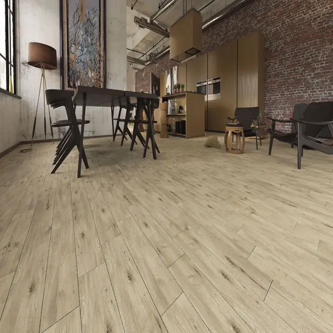Golden Tile Terragres Alpina Wood Alpina Wood Бежевый 891920 керамогранит напольный