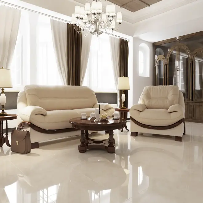 Golden Tile Terragres Crema Crema Кремовый 3АГ510 керамогранит напольный