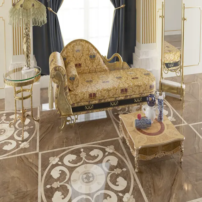 Golden Tile Louvre коллекция Louvre Бежевый 261870 керамогранит напольный