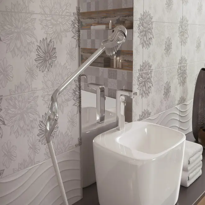 Golden Tile Osaka Osaka Серый 522051 плитка настенная